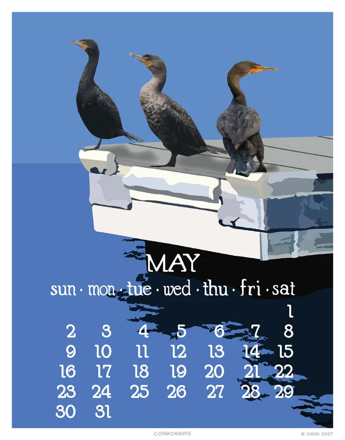 2027 Abacus Desk Calendar
