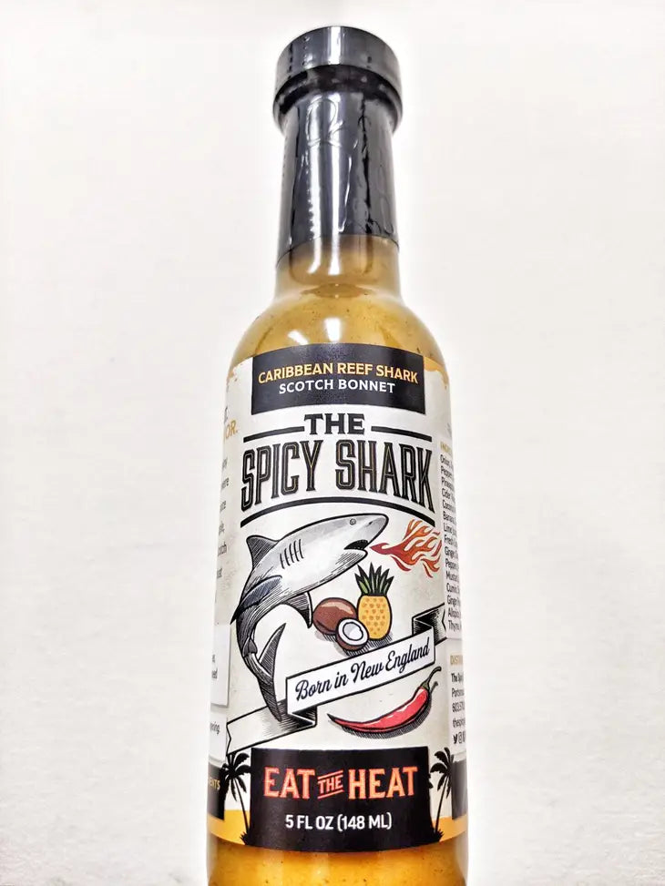 The Spicy Shark - Caribbean Reef Shark Hot Sauce (Scotch Bonnet)