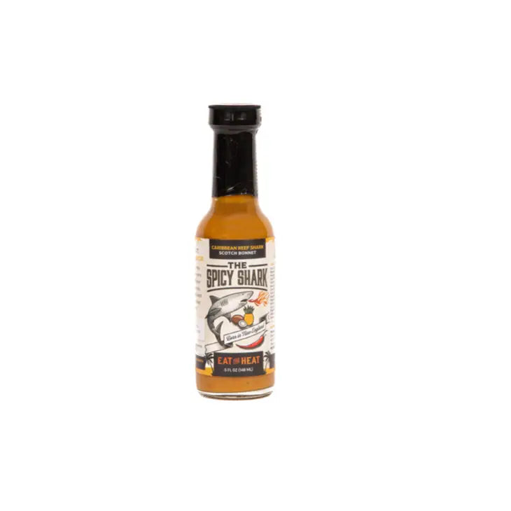 The Spicy Shark - Caribbean Reef Shark Hot Sauce (Scotch Bonnet)