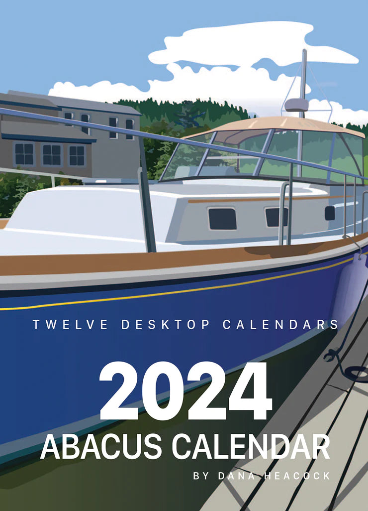 2024 Abacus Desk Calendar
