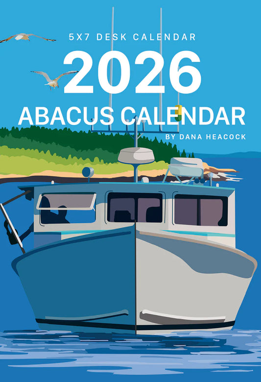 2026 Abacus Wall Calendar
