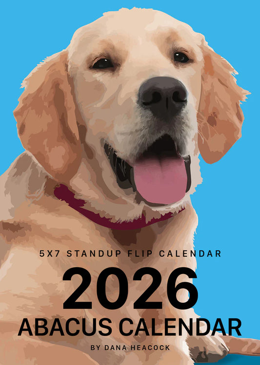2026 Abacus Spiral Calendar