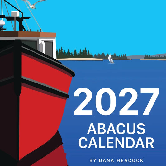 2027 Abacus Wall Calendar