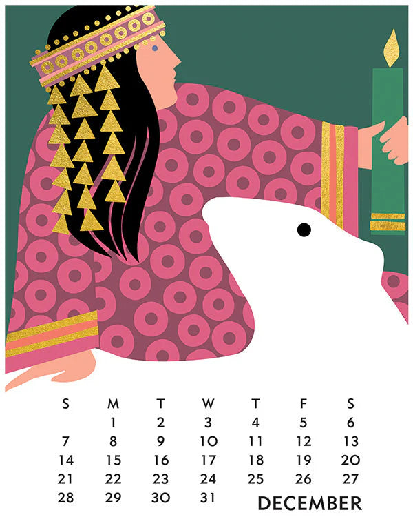 2025 Linnea Desk Calendar