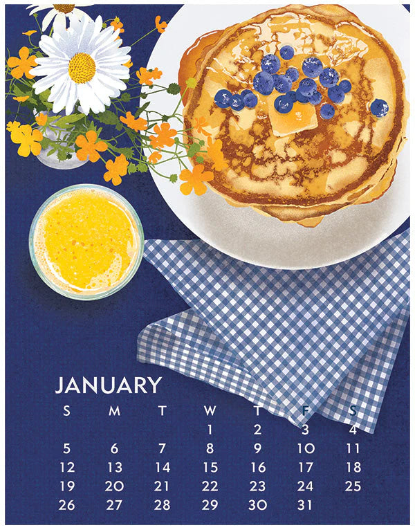 2025 Linnea Desk Calendar