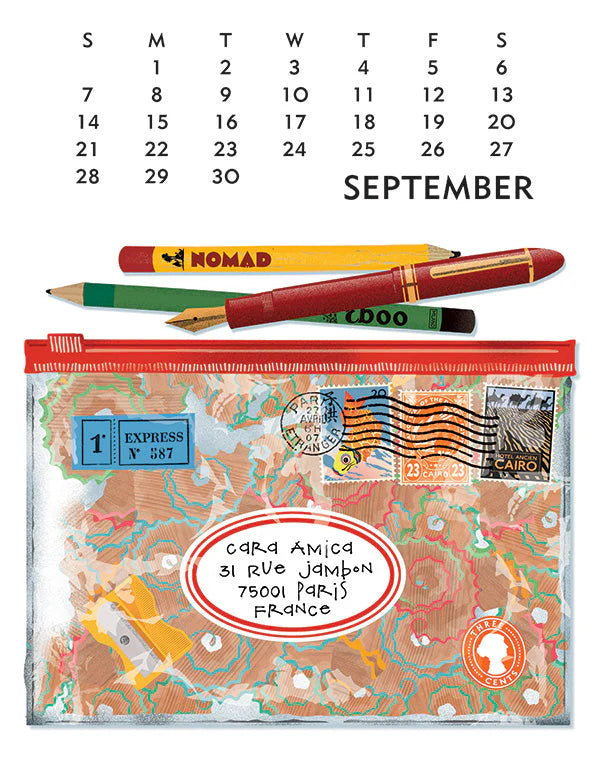 2025 Linnea Desk Calendar