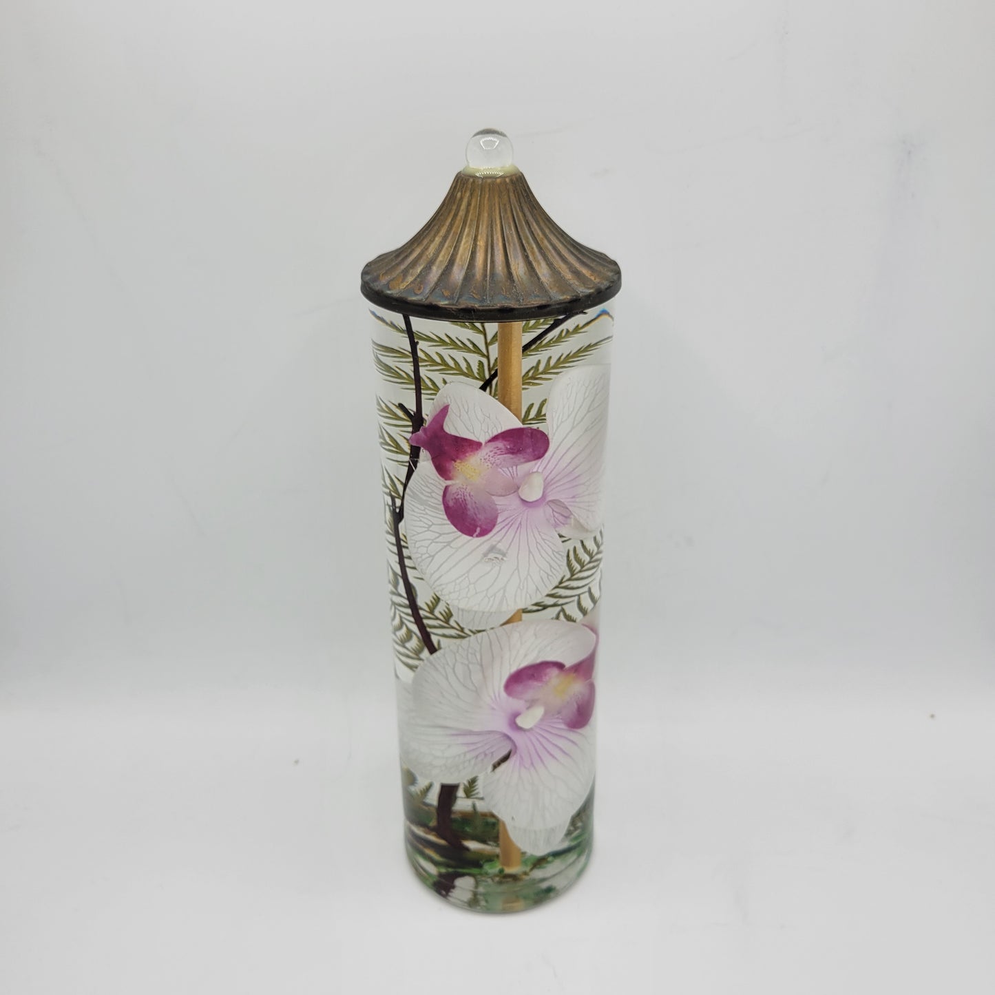 Lifetime Oil Burning Candle "White Orchid" L