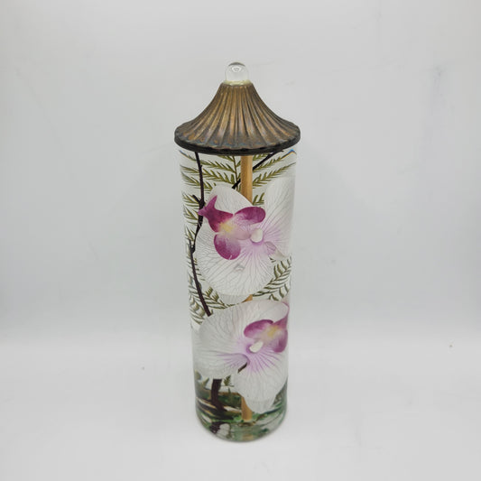 Lifetime Oil Burning Candle "White Orchid" L