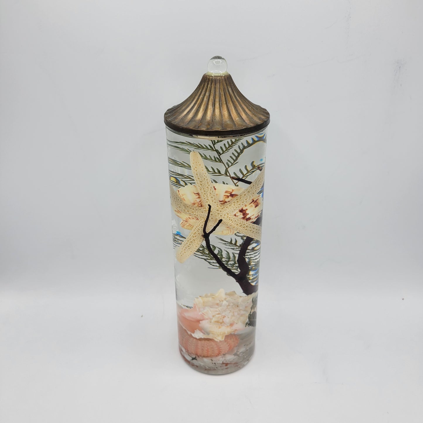 Lifetime Oil Burning Candle "Seashell" L
