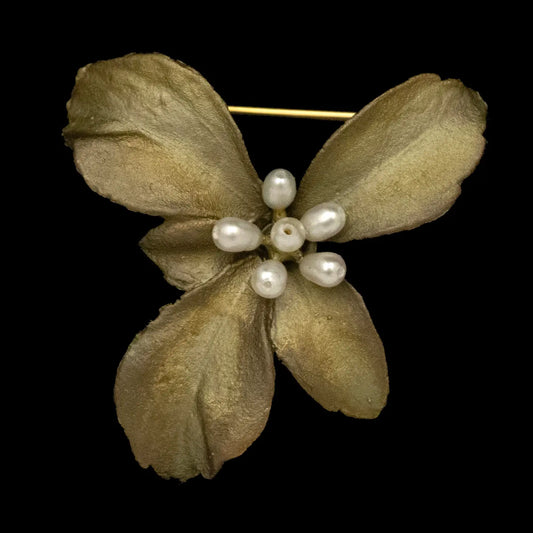 Michael Michaud Pachysandra Brooch