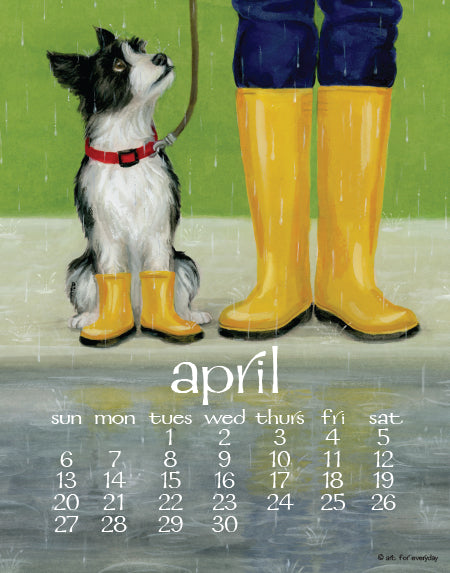 2025 Dog Days Poster Calendar