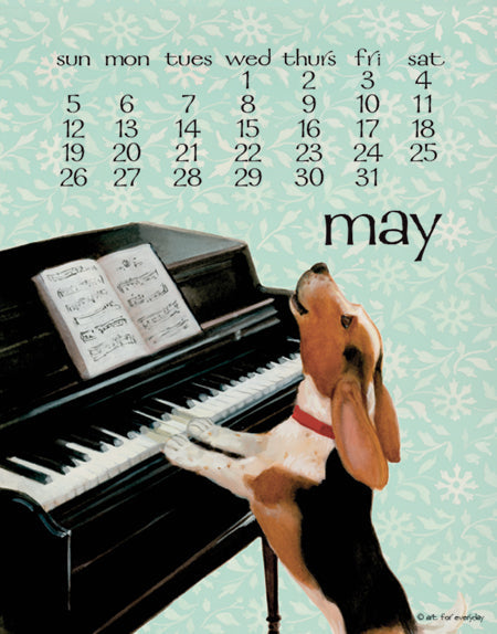 2024 Dog Days Spiral Calendar
