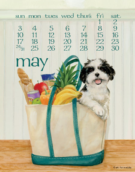 2026 Dog Days Desk Calendar