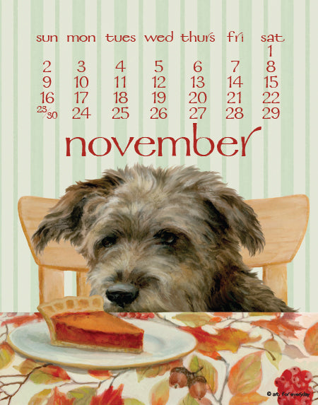 2025 Dog Days Poster Calendar