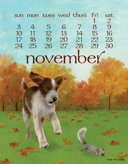 2024 Dog Days Poster Calendar