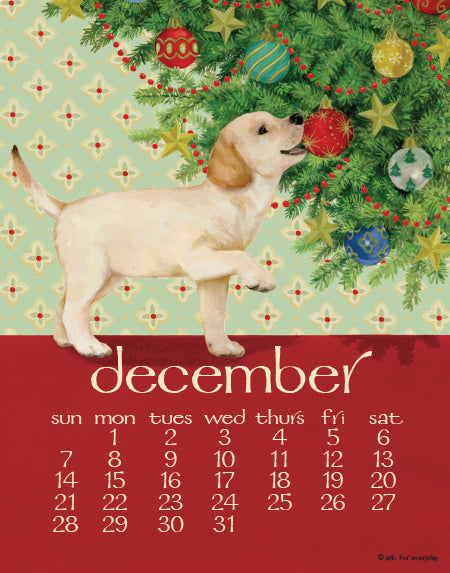 2025 Dog Days Poster Calendar