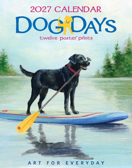 2027 Dog Days Desk 5X7 Calendar