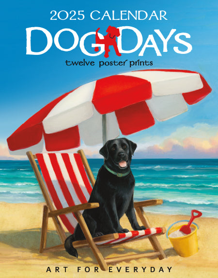 2025 Dog Days Poster Calendar