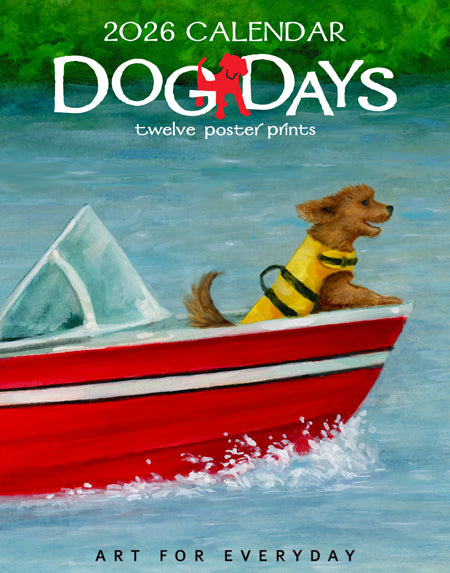 2026 Dog Days Desk Calendar