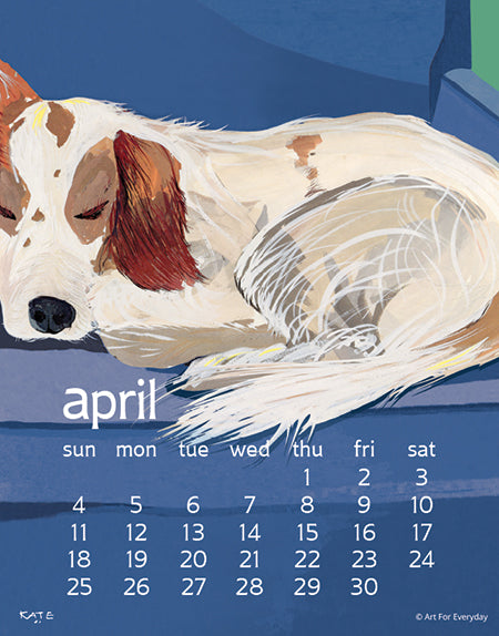 2027 Kate Libby Spiral 5X7 Calendar