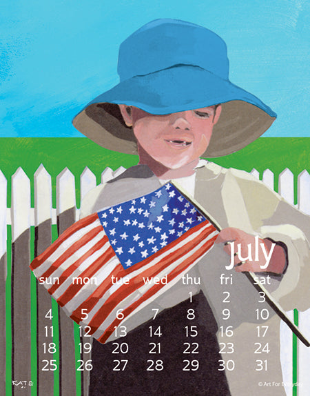 2027 Kate Libby Spiral 5X7 Calendar