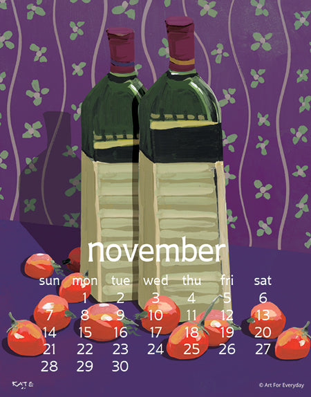 2027 Kate Libby Spiral 5X7 Calendar