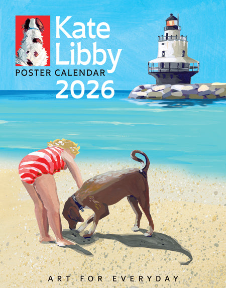 2026 Kate Libby Desk Calendar