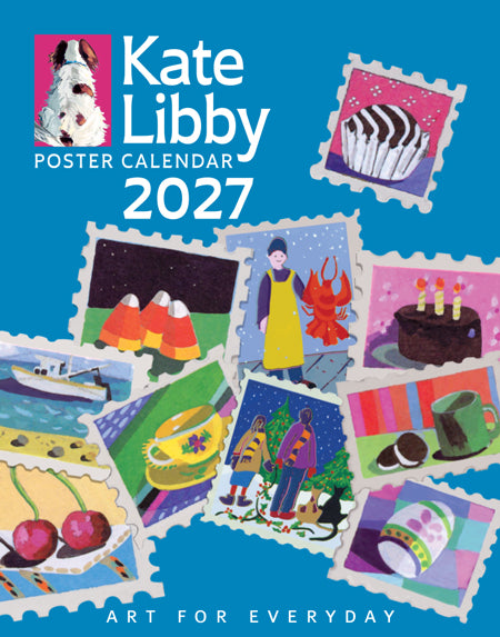 2027 Kate Libby Desk 5X7 Calendar