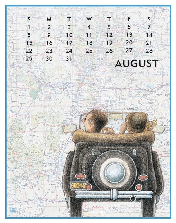 2027 Linnea Poster Calendar