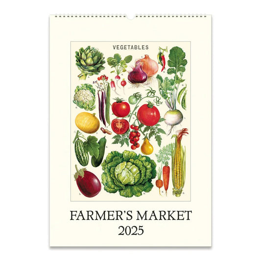 2025 Farmers Market Wall Calendar