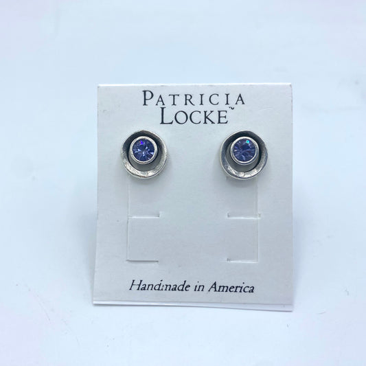 Patricia Locke - Eye Spy Earrings - Violet