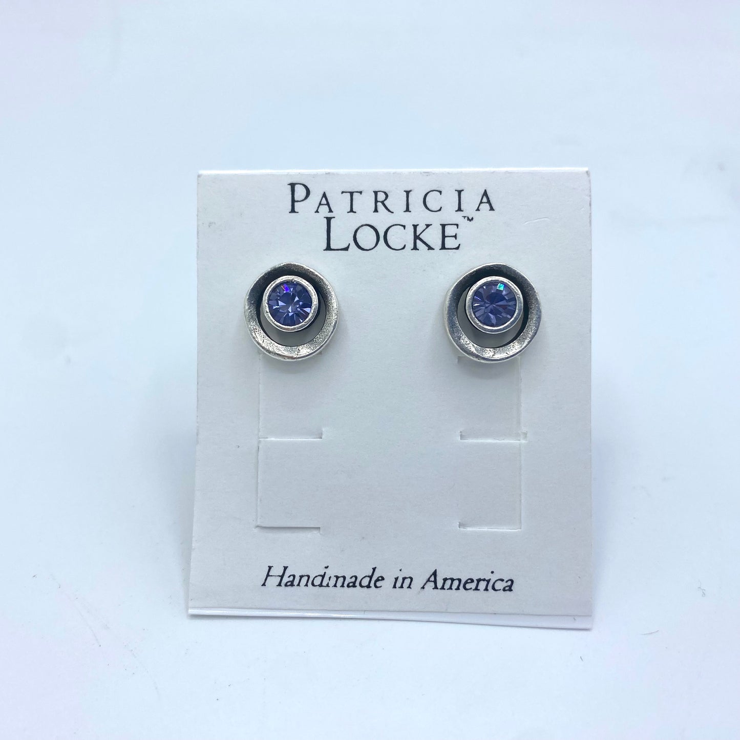 Patricia Locke - Eye Spy Earrings - Violet