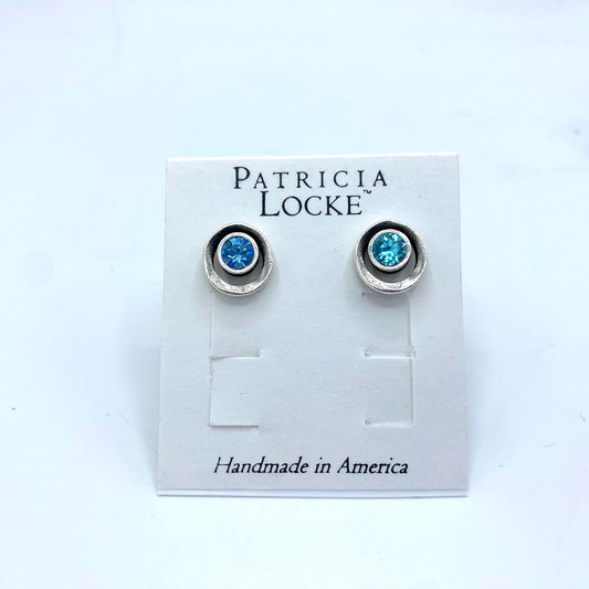 Patricia Locke - Eye Spy Earrings - Indicolite