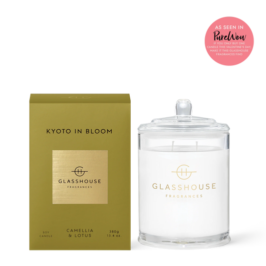 Glasshouse Fragrances - Kyoto in Bloom Triple Scented Candle