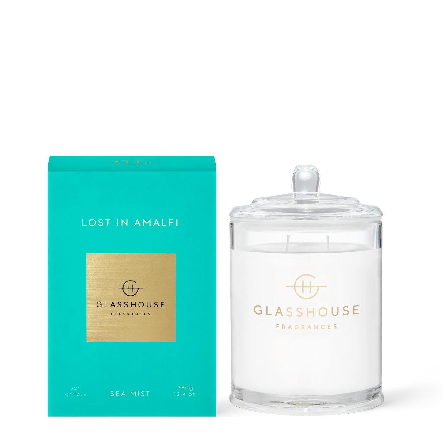 Glasshouse Fragrances - Lost in Amalfi Triple Scented Candle