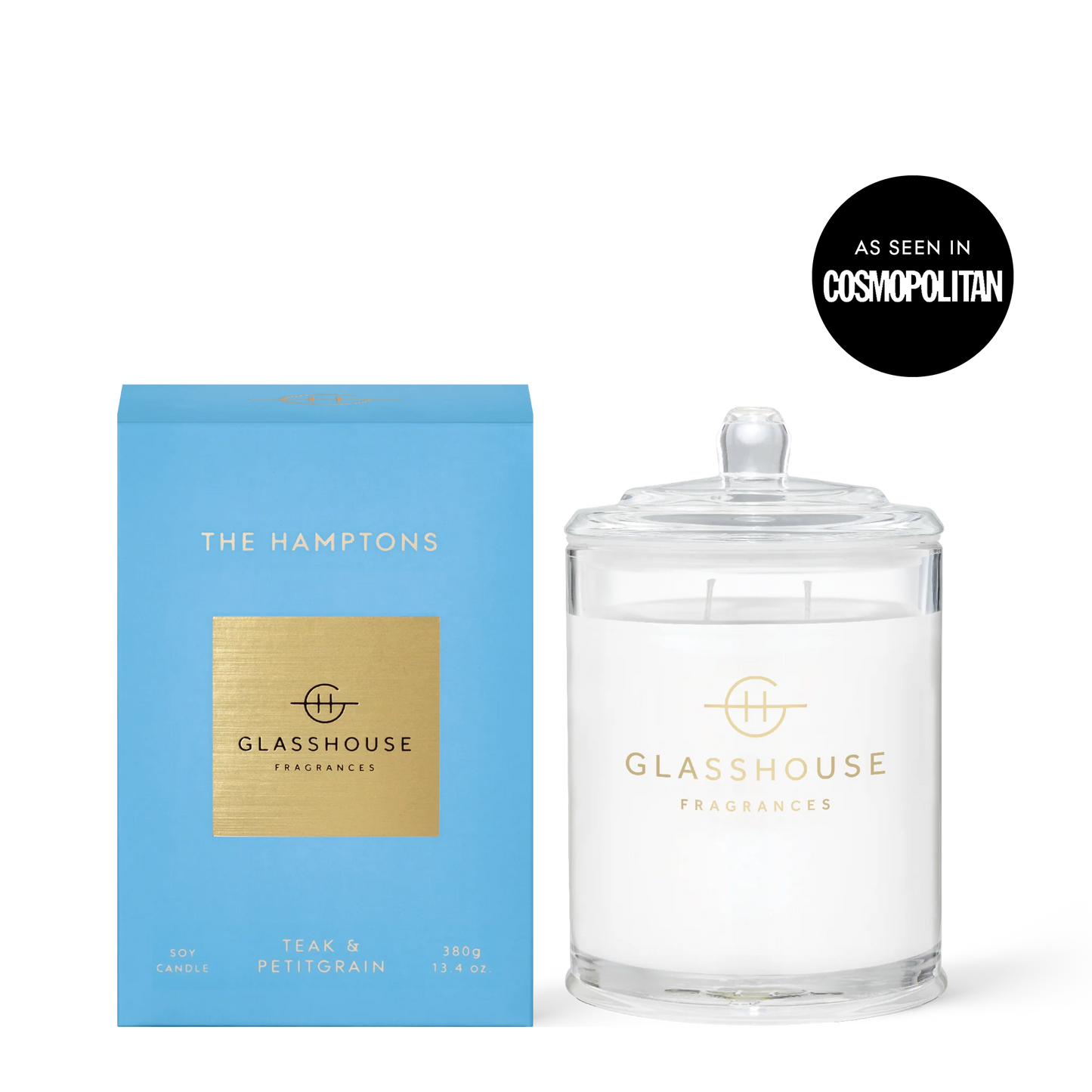 Glasshouse Fragrances - The Hamptons Scented Candle