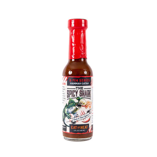 The Spicy Shark - 6 Fin Series Hammah Gatah Hot Sauce (5OZ, EXTREME HEAT)