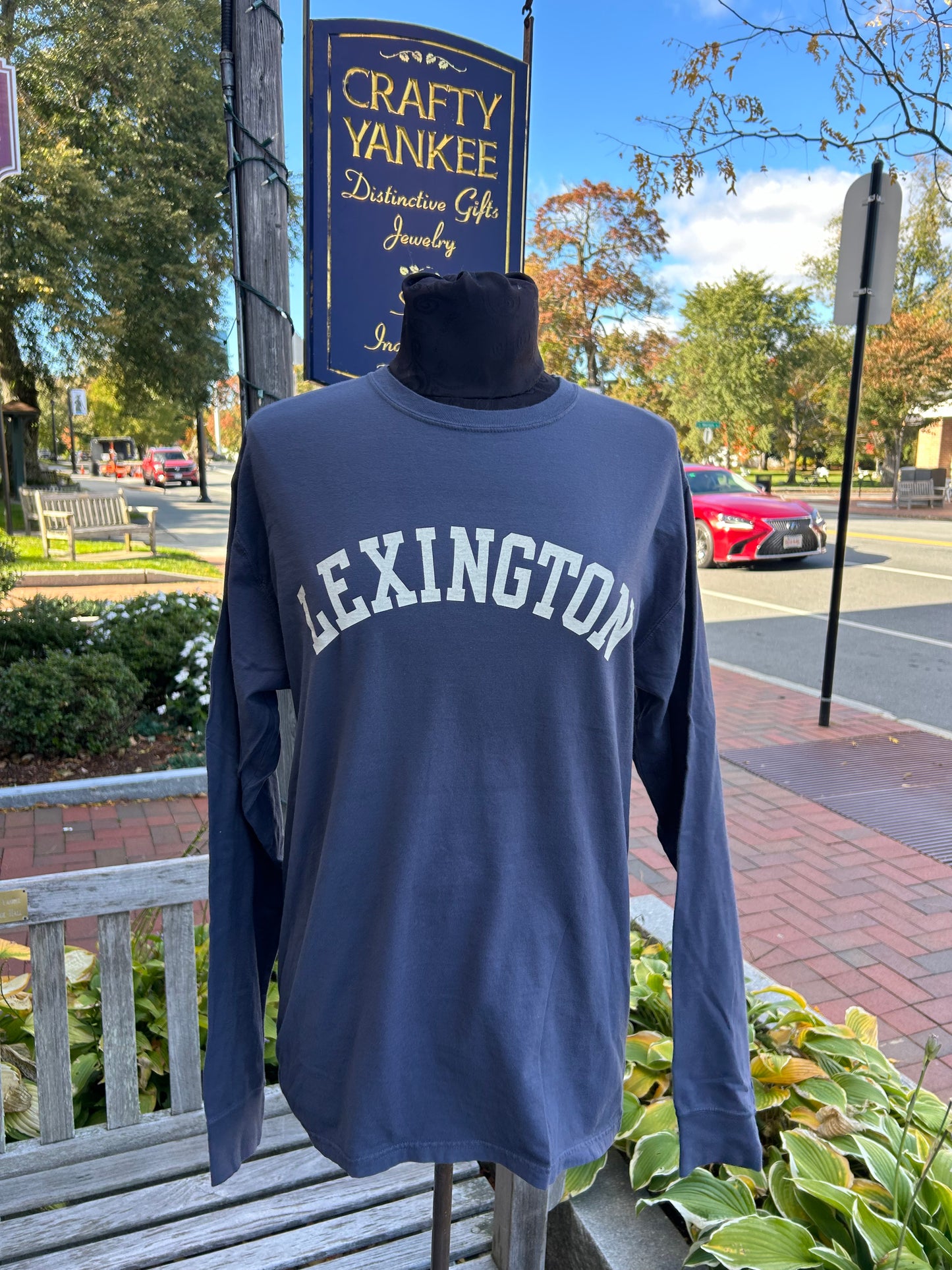 Long Sleeve Lexington Tee Navy