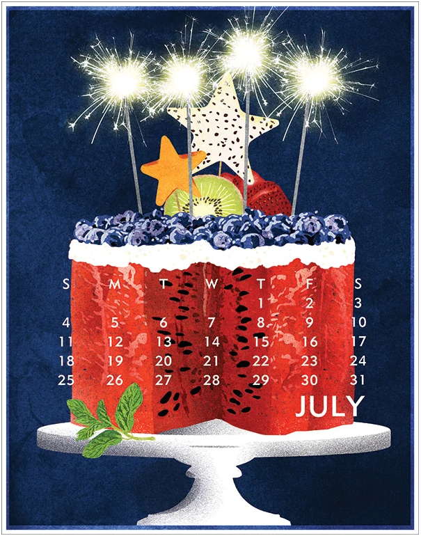 2027 Linnea Poster Calendar