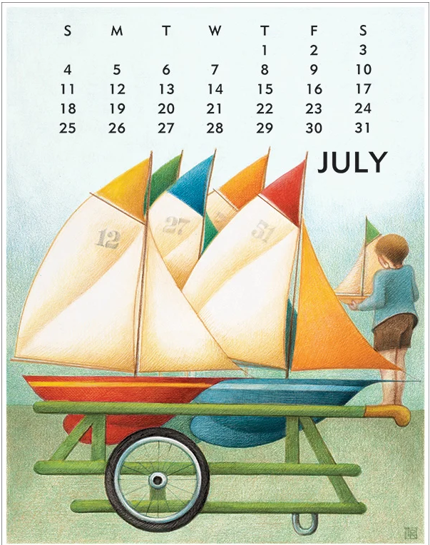 2027 Linnea Poster Calendar