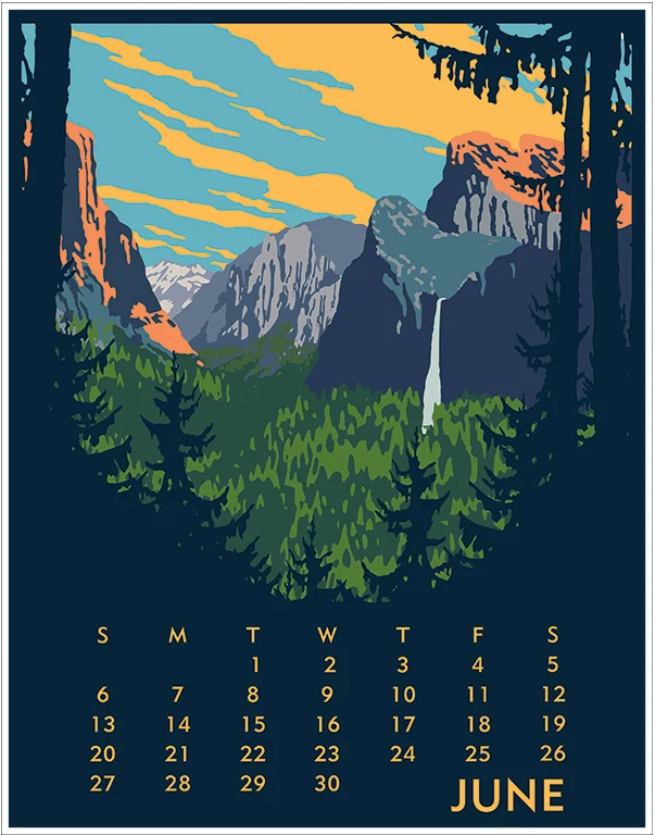 2027 Linnea Poster Calendar
