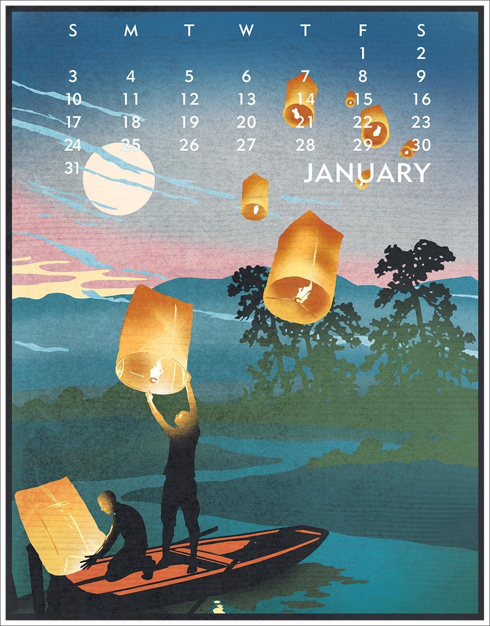 2027 Linnea Poster Calendar