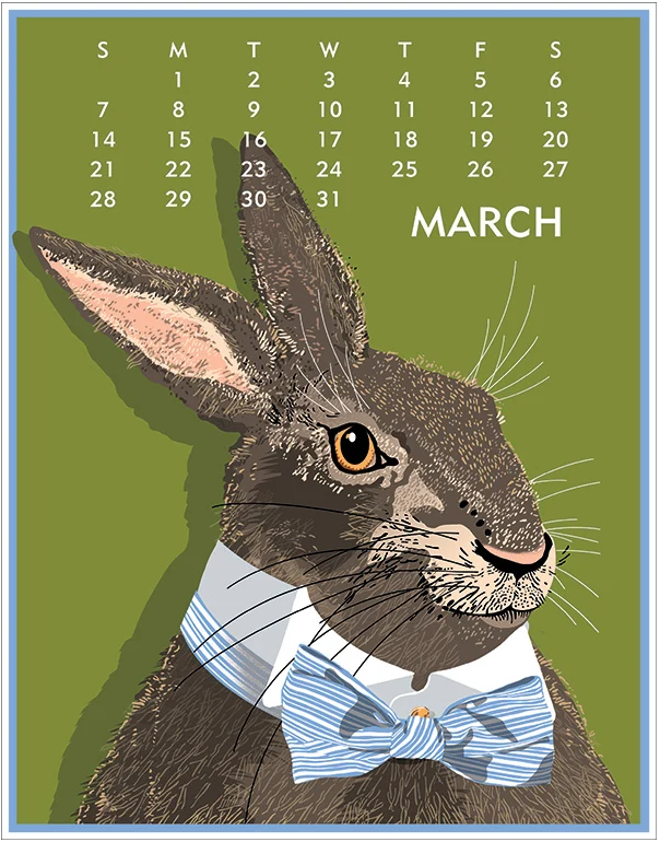 2027 Linnea Poster Calendar