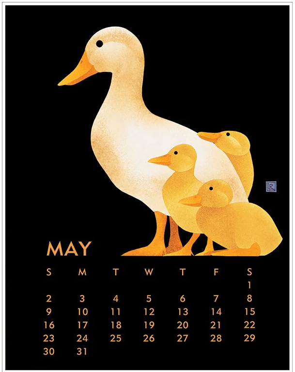 2027 Linnea Poster Calendar