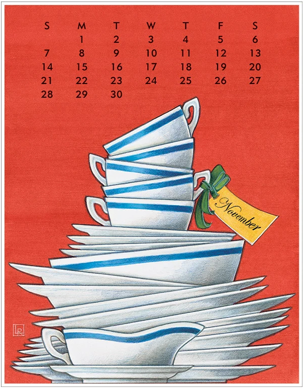 2027 Linnea Poster Calendar