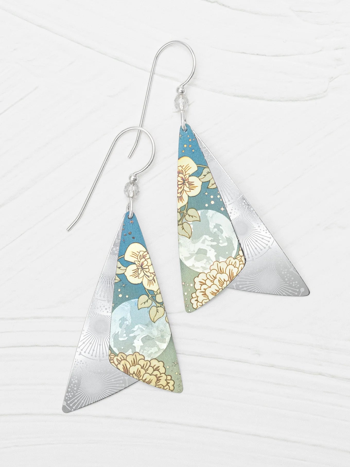 Holly Yashi Caleen Earrings Celestial Sage