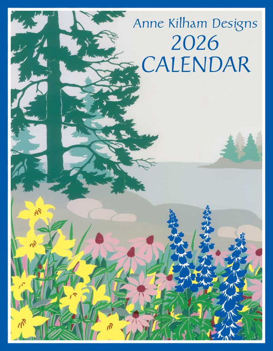 2026 Anne Killham Spiral Calendar