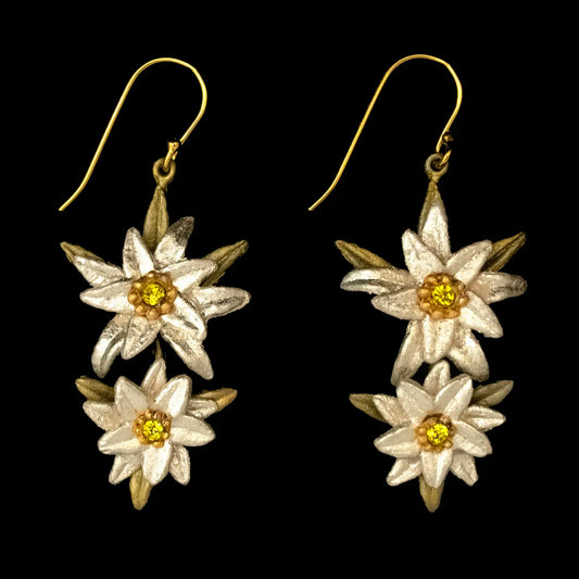 Michael Michaud - Edelweiss Long Wire Earrings