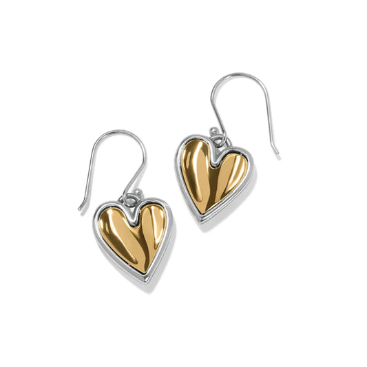 Brighton - Cascade Heart Reversible French Wire Earrings