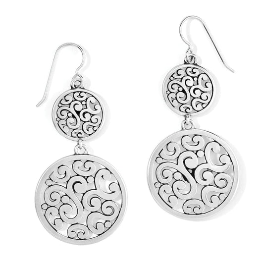Brighton - Contempo Medallion Duo French Wire Earrings